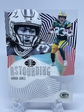 2019 Illusions Blue Astounding Aaron Jones 151/299