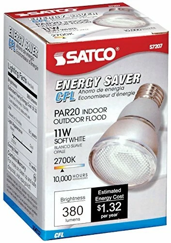Satco 11W Par20 2700K CFL - S7207 - Image 2 of 3