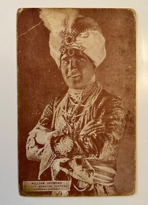 William Desmond Phantom Fortune Exhibit Card Postcard Silent Movie Star 1923