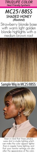 HANNAH Wig by KIM KIMBLE, ALL COLORS Textured Tru2Life Fiber, Mono Top +Lace NEW - Picture 15 of 21
