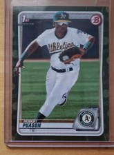 ROBERT PUASON 2020 Bowman Rookie RC Camo Border #BP-145 A's