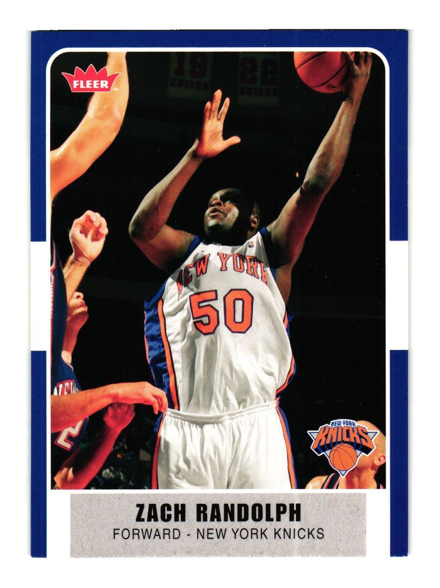2007-08 Fleer #78 Zach Randolph New York Knicks | eBay