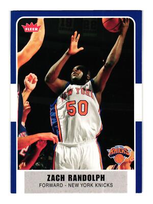 2007-08 Fleer #78 Zach Randolph New York Knicks | eBay