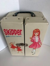 Skipper Barbie's Little Sister Vinyl Wardrobe Carrying Case 1964 Vintage