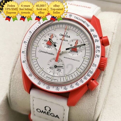 Omega x Swatch Bioceramic Moonswatch Mission To Mars - SO33R100