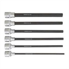 Bondhus 43646 6-piece ProHold 6" Metric Hex Bits Socket Set 4-10mm New