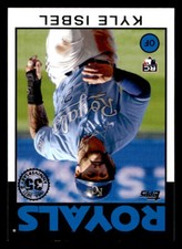 2021 Topps Update #86B-2 Kyle Isbel 1986 Topps 35th Anniversary card