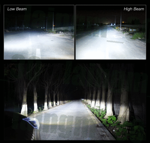 4-side Bright LED Headlight Conversion Kit For Can-Am Ryker /Ryker Rally Edition - Picture 2 of 11