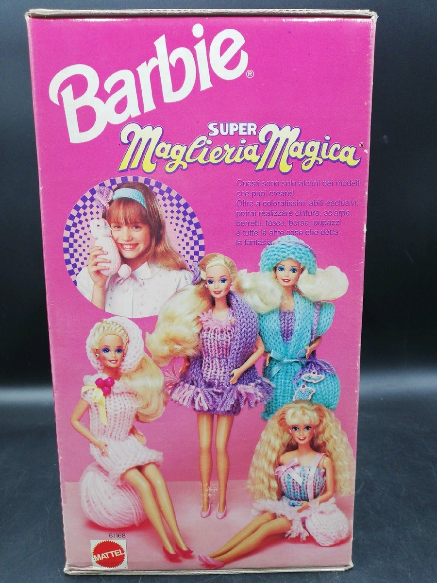 ♥ BARBIE Super MAGLIERIA MAGICA KNITTTING MACHINE MATTEL VINTAGE