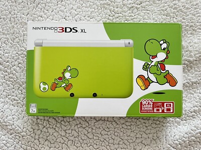Yoshi Nintendo 3DS XL Limited Edition Console USA NTSC version New UK