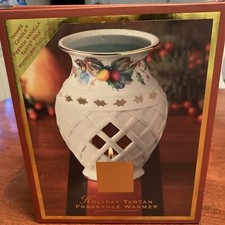 Lenox  Holiday Tartan  Christmas Fragrance Wa...