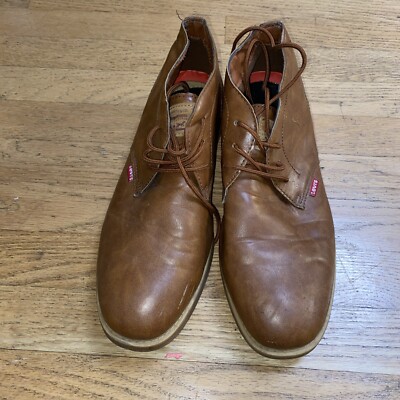 Levis Comfort Synthetic Leather High Top Shoe Mens Size 11 | eBay