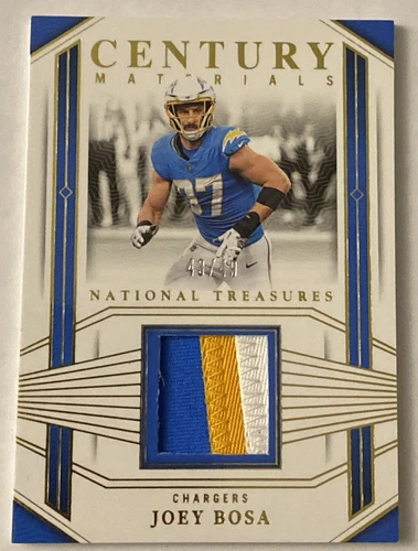 2023 Panini National Treasures Joey Bosa #CEN-JBA