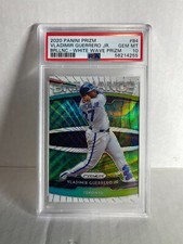 2020 Panini Prizm Brilliance White Wave Prizm Vladimir Guerrero Jr PSA 10 POP 1
