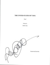 Rosemarie Dewitt Signed Autograph UNITED STATES OF TARA Pilot Episode Script COA