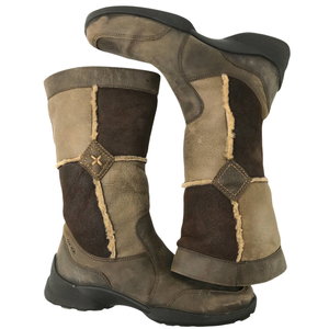 ecco wool lined boots