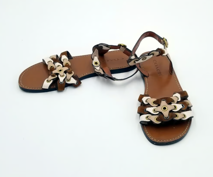 COACH SANDAL ブラウン サイズ8 美品 BROWN W Shoe Size 8 COACH Sandals – Karen's Kloset