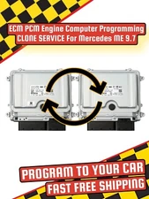 ECM PCM Engine Computer Programming CLONE SERVICE For Mercedes ME 9.7