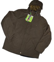 Herren Ock Outdoorjacke Doppeljacke Jacke Fleecejacke Olive GrÜN Gr. Xl Neu