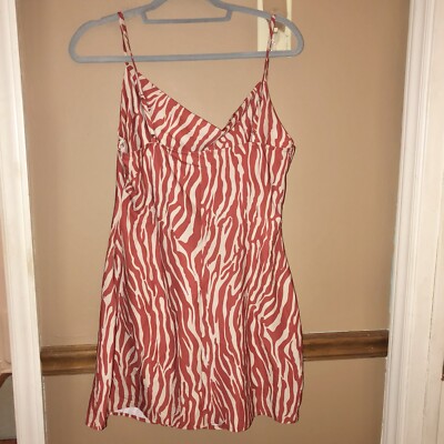 slim fit dress slacks Brown Zebra Print New Vista Maxi Dress main image 1