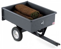 10-cubic Foot Garden Trailer Dump Cart Tractor Pull Equipment on sale 10-cubic Foot Garden Trailer Dump Cart Tractor Pull Equipment on sale