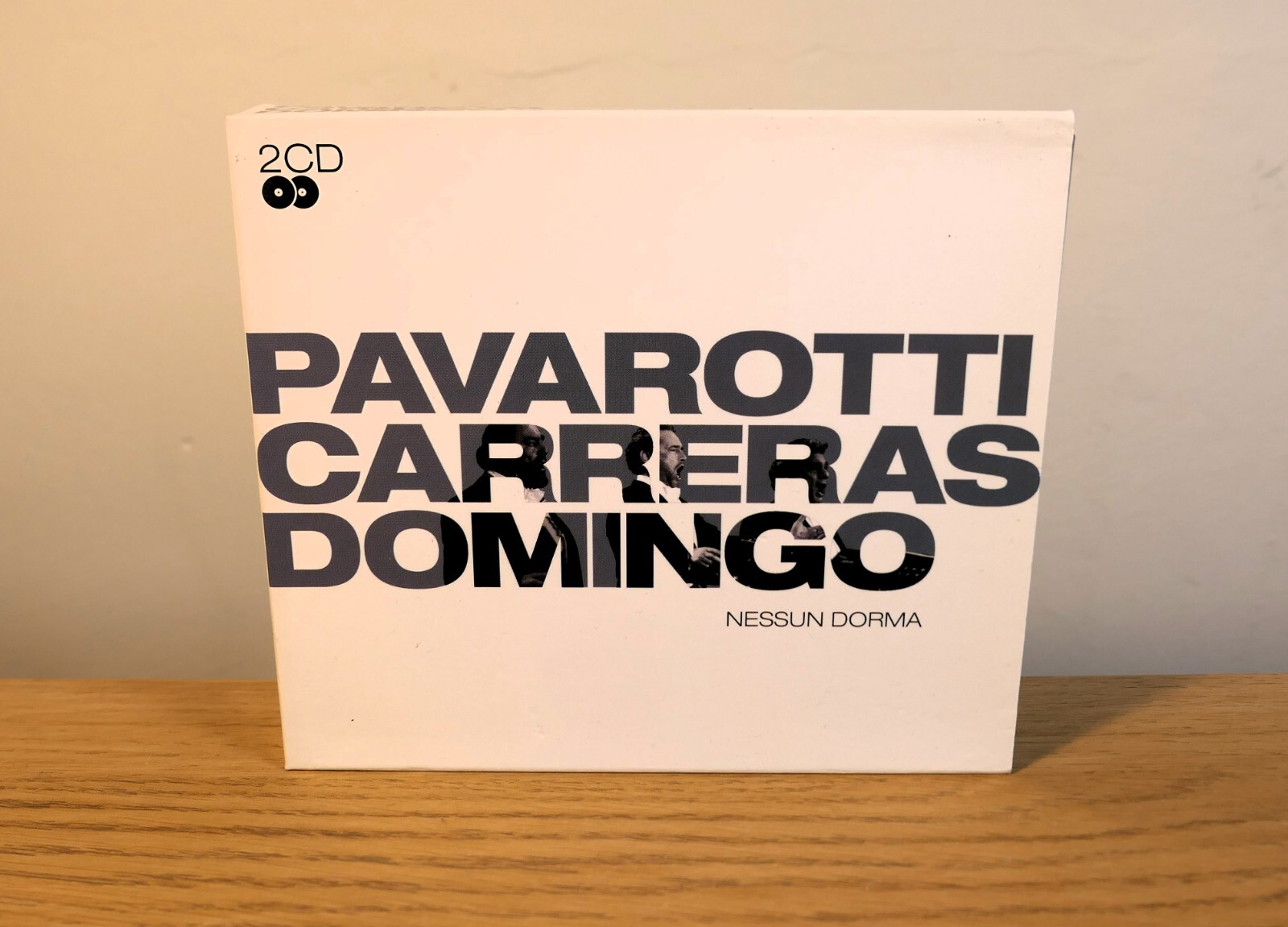 Pavarotti Carreras Domingo Nessun Dorma 2 CD Box Set *LIKE NEW*