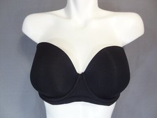 Wacoal 854119 Underwire Lined Strapless Bra size 32DD black