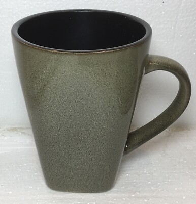 Gibson Elite Kiesling Square Dinnerware 11-Ounce TAUPE MUG ONLY Never Used