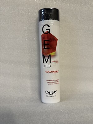 Celeb Luxury Gem Lites Colorwash, Fire Opal, 8.25 oz New