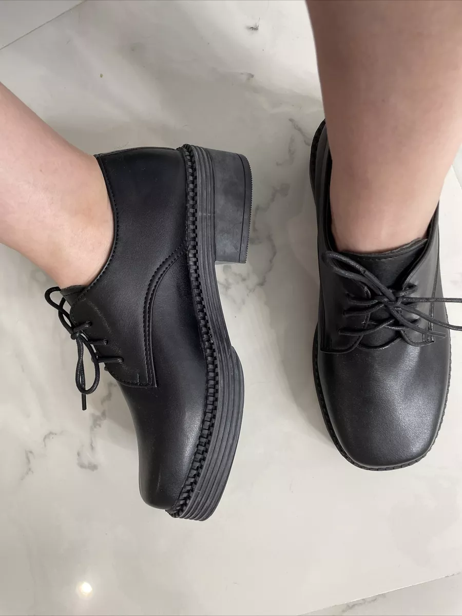 Shein black best sale shoes