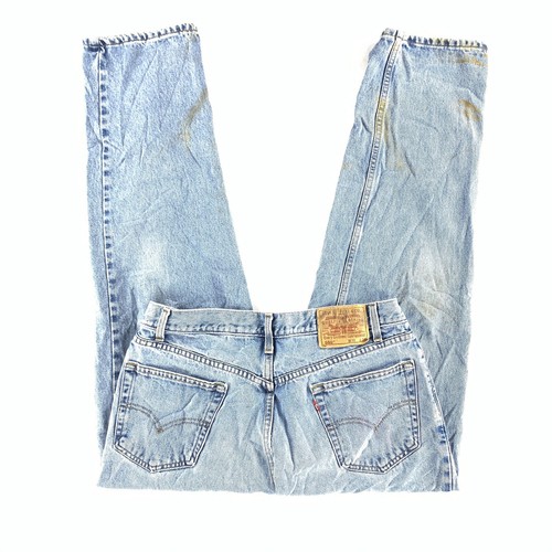 Vintage jeans Levis 550 para hombre Talla 35x30 1/2 Relaxed Fit Luz Azul  Denim Red Tab | eBay