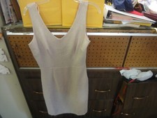 Forever 21 Contemporary Juniors S blush gold short sparkle dress NWT