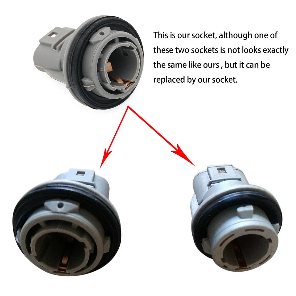 Enchufe de bombilla intermitente de señal de giro compatible con Honda Accord Civic Element Acura Foto 3 de 4