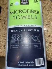 New Package Of Microfiber Towels 36towels