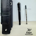 BID Montblanc Writers Edition Marcel Proust Full Black Rollerball Pen Rare — photo 2