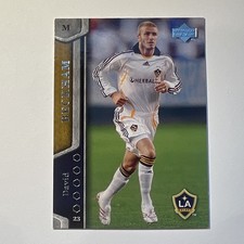 Upper Deck MLS 2007 David Beckham #63 LA Galaxy Base Set Soccer Card