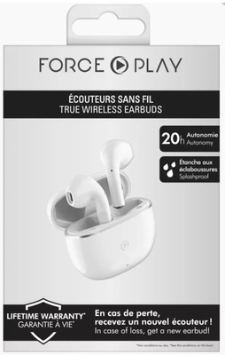 Ecouteurs intra True Wireless Force Play 1 - Neuf