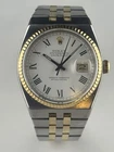 ROLEX Oysterquartz 17013 36MM Steel/18K Gold Buckley Dial 36mm Excellent