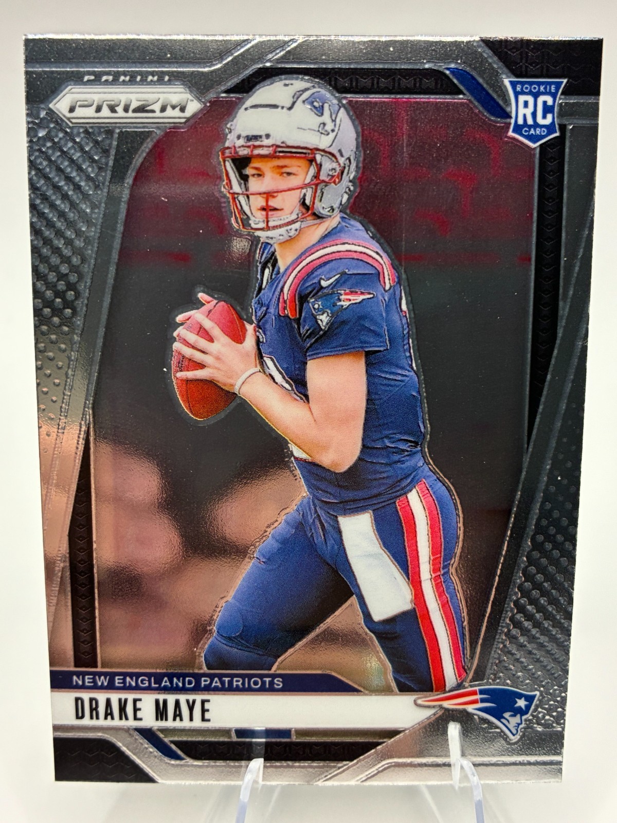 2024 Panini Prizm - Rookie Drake Maye #329 (RC) - SEE DISC - PRINT L INE ON CARD