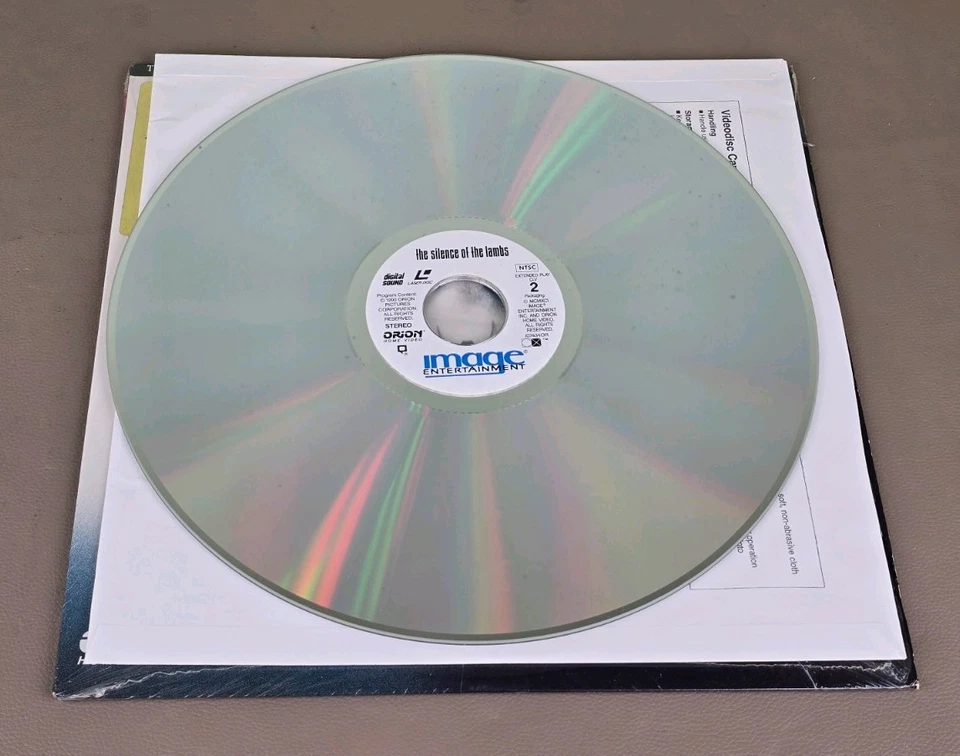 The Silence of the Lambs Laserdisc LD Jodie Foster, Anthony Hopkins - Image 4 of 4