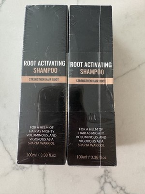 2 Pack - Spartan Root Activating Shampoo 100ml - Strengthen Hair Roots