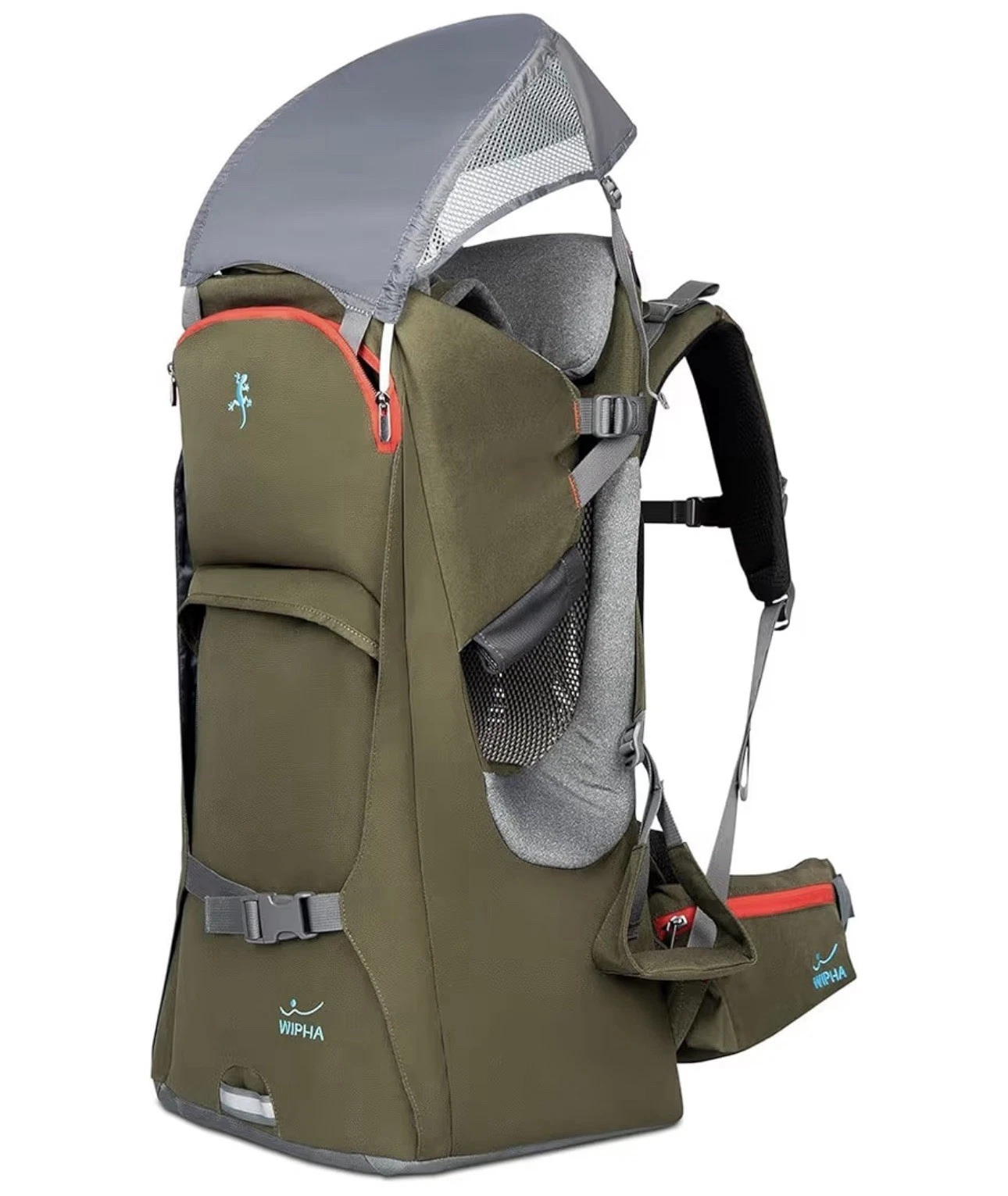 WIPHA Baby Backpack Carrier, Ergonomic Child Carrier Hiking with Sun Canopy, ...