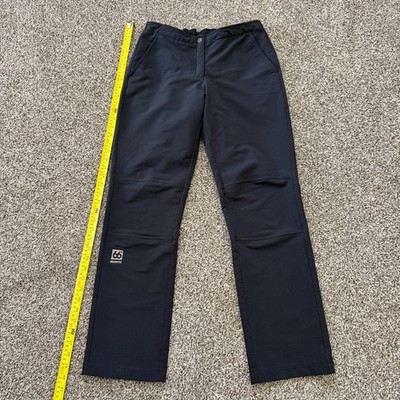 66 North Iceland Sulur Softshell Pants Women XL Black Hiking Trekking 32x30