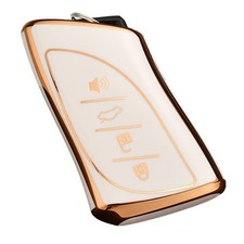 Key Fob Cover for Lexus RX ES UX NX GX is LS Premium Soft TPU Full Cover Prot...