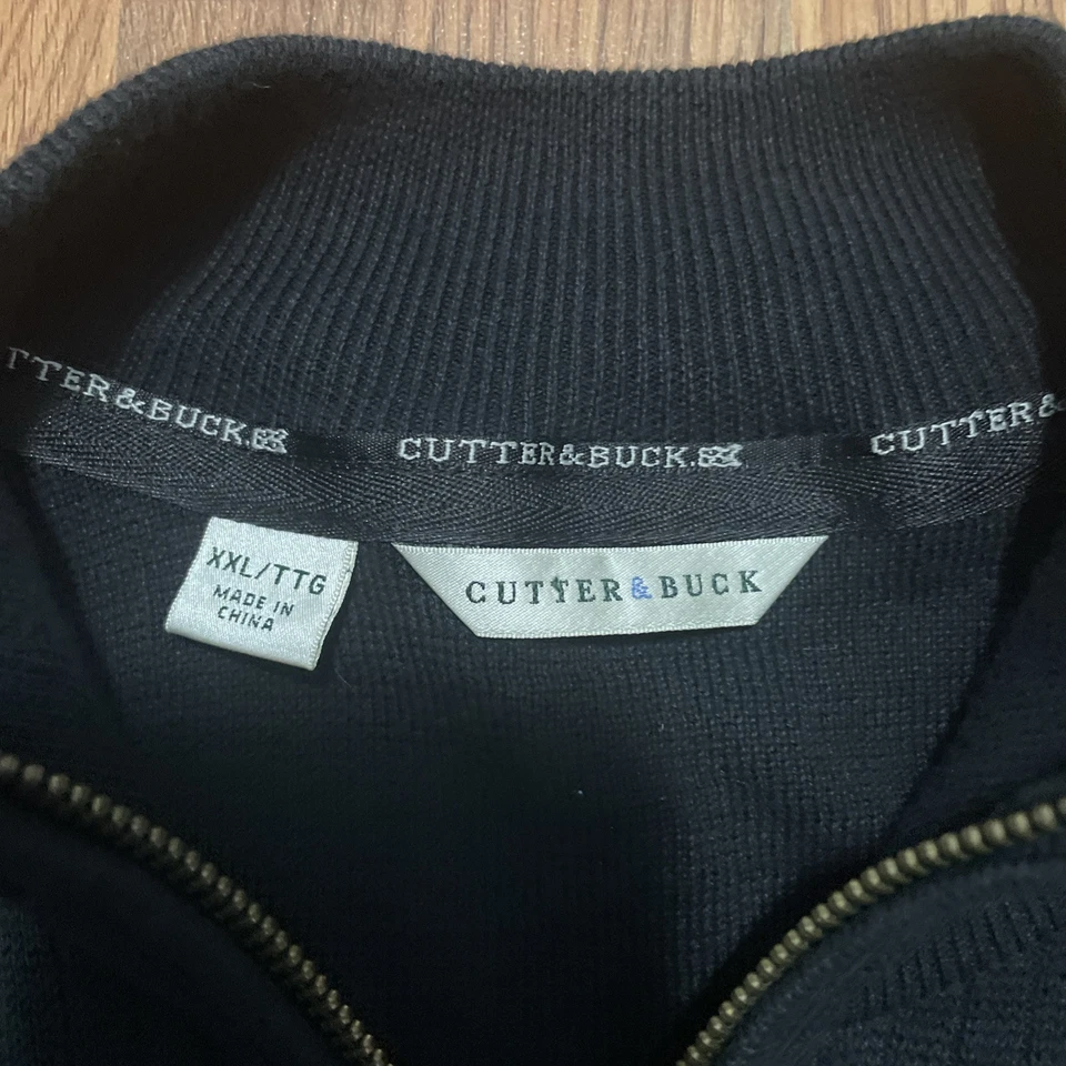 Pro Football Hall Of Fame Sweater Mens XXL 2012 Enshrinee Golf Classic 1/4 Zip - Image 4 of 4