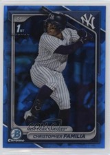 2024 Bowman Chrome Sapphire Edition Prospects Christopher Familia #BCP-154 1k9t