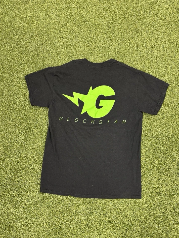 Camiseta Glockstar Loading Graphic Mediana Negra Foto 2 de 2