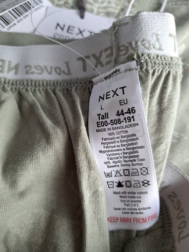 Brand New Next Ladies Pyjamas Size L Tall - Picture 6 of 8