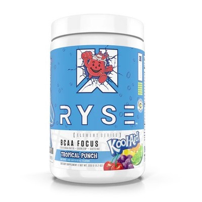 RYSE BCAA Focus, Kool-Aid Tropical Punch - 333g (98,95 EUR/kg)