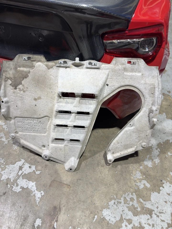 2014 丰田 86/frs/brz 发动机底溅保护罩护罩破损 — 第 4/4 张图片